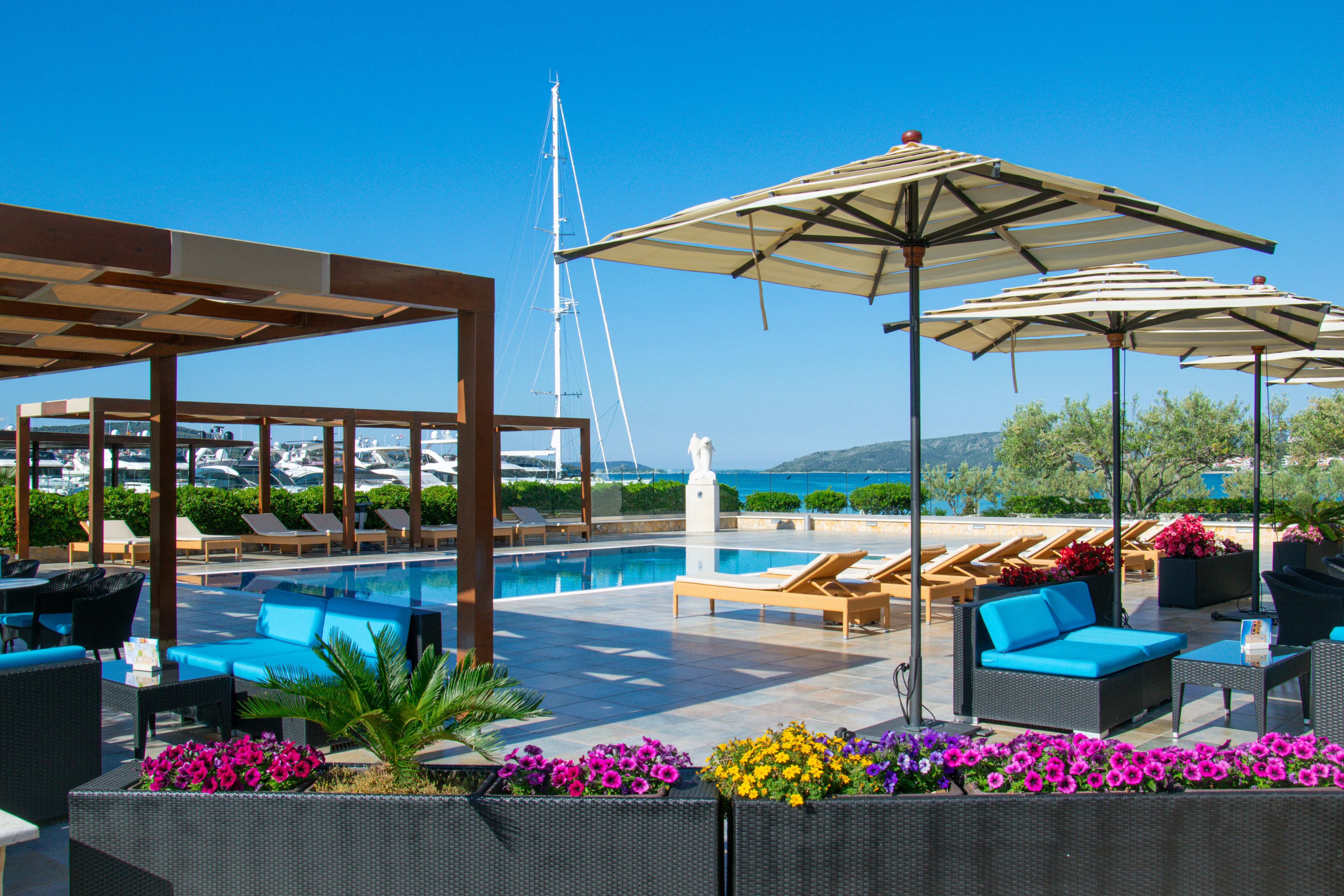 Pool at Marina Baotic in Trogir 