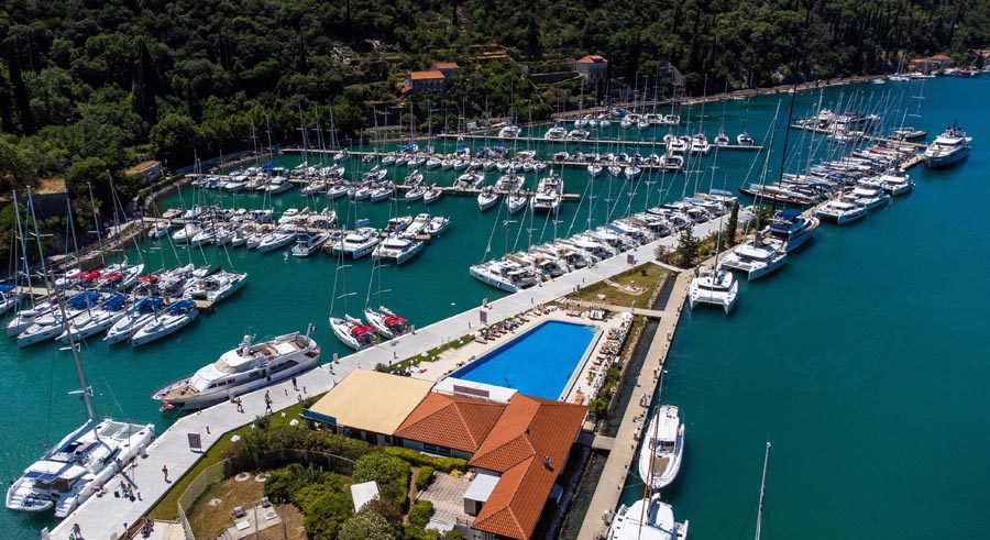 Yachts in ACI Marina Dubrovnik 