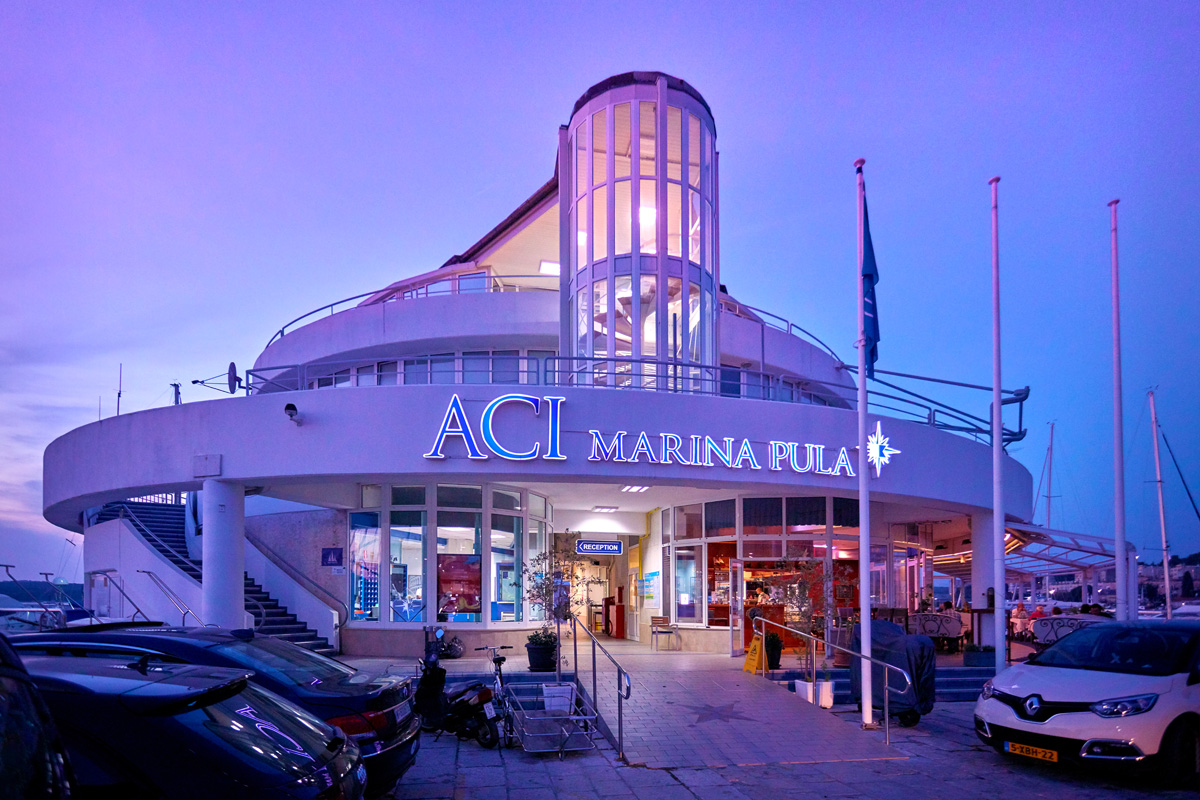 Facilities at ACI Marina Pula