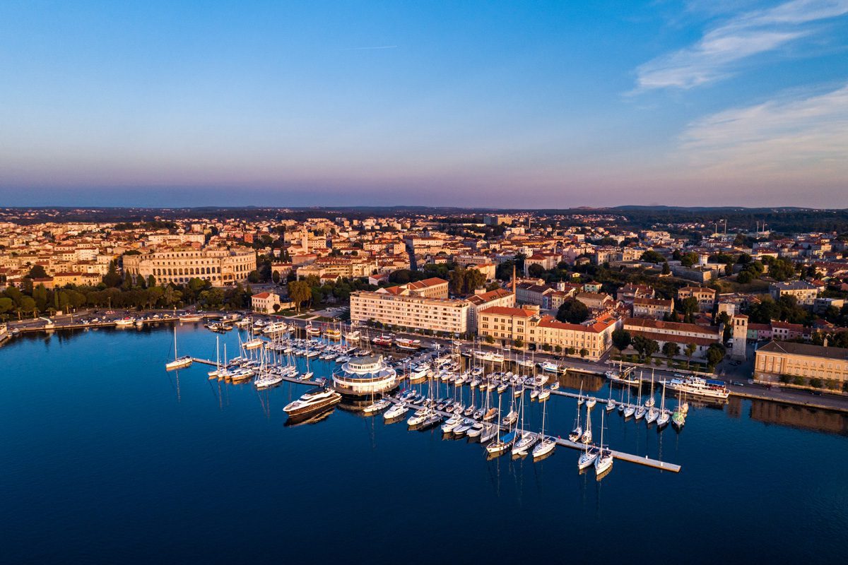 Yacht charters from ACI Marina Pula