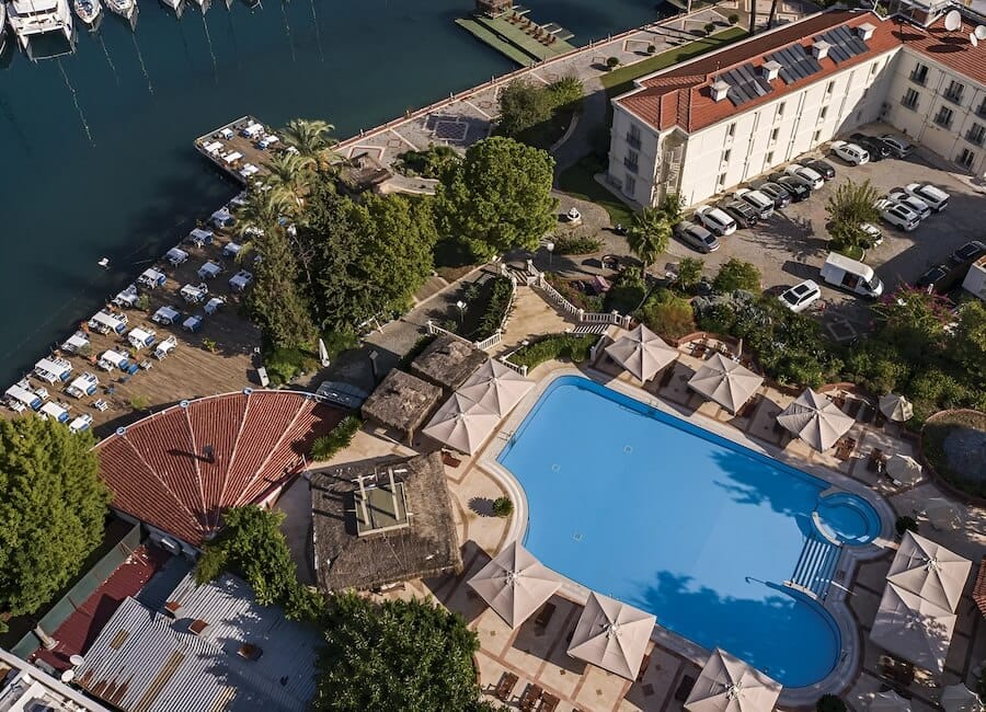 Facilities and Amenities Ece Saray Marina, Fethiye