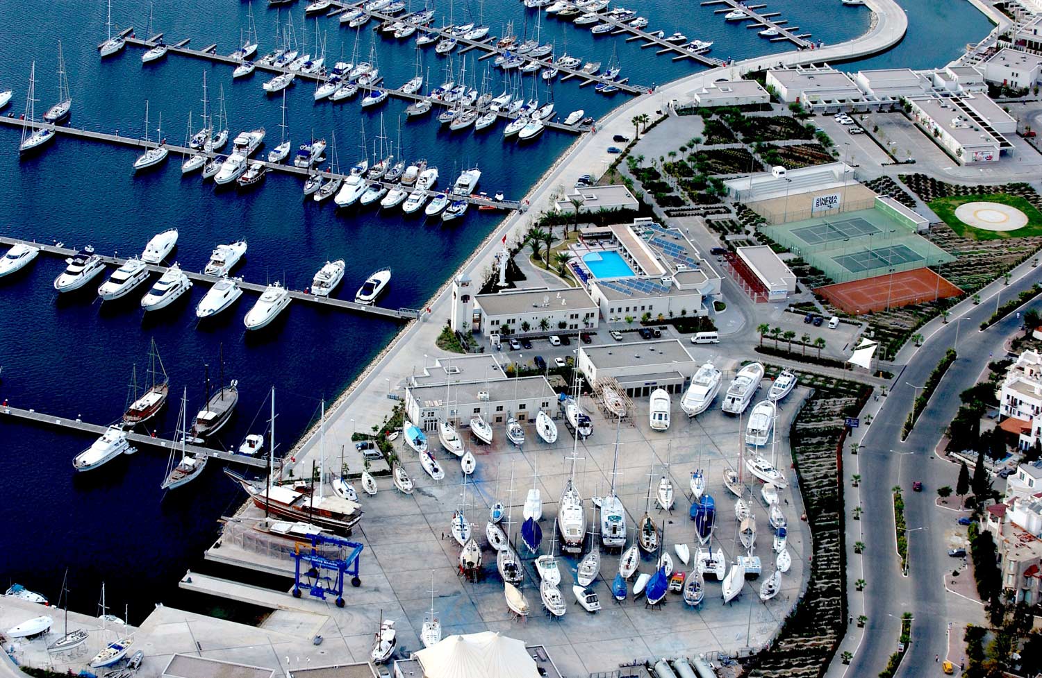 Facilities and Amenities Marina Turgutreis, Bodrum